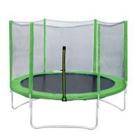 Батут DFC Trampoline Fitness 10ft наружн.сетка, св.зел. (305см)