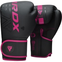 Перчатки тренировочные RDX F6 8oz роз. (арт. BGR-F6MP-8OZ)