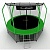 Батут i-JUMP Elegant 16ft 4,88м с нижней сетью и лестницей (green)
