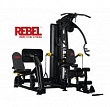 Многофункциональный тренажер с жимом ногами REBEL-G9L